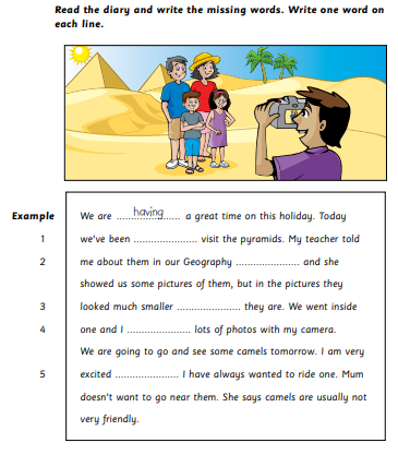 Reading and Writing Part 6